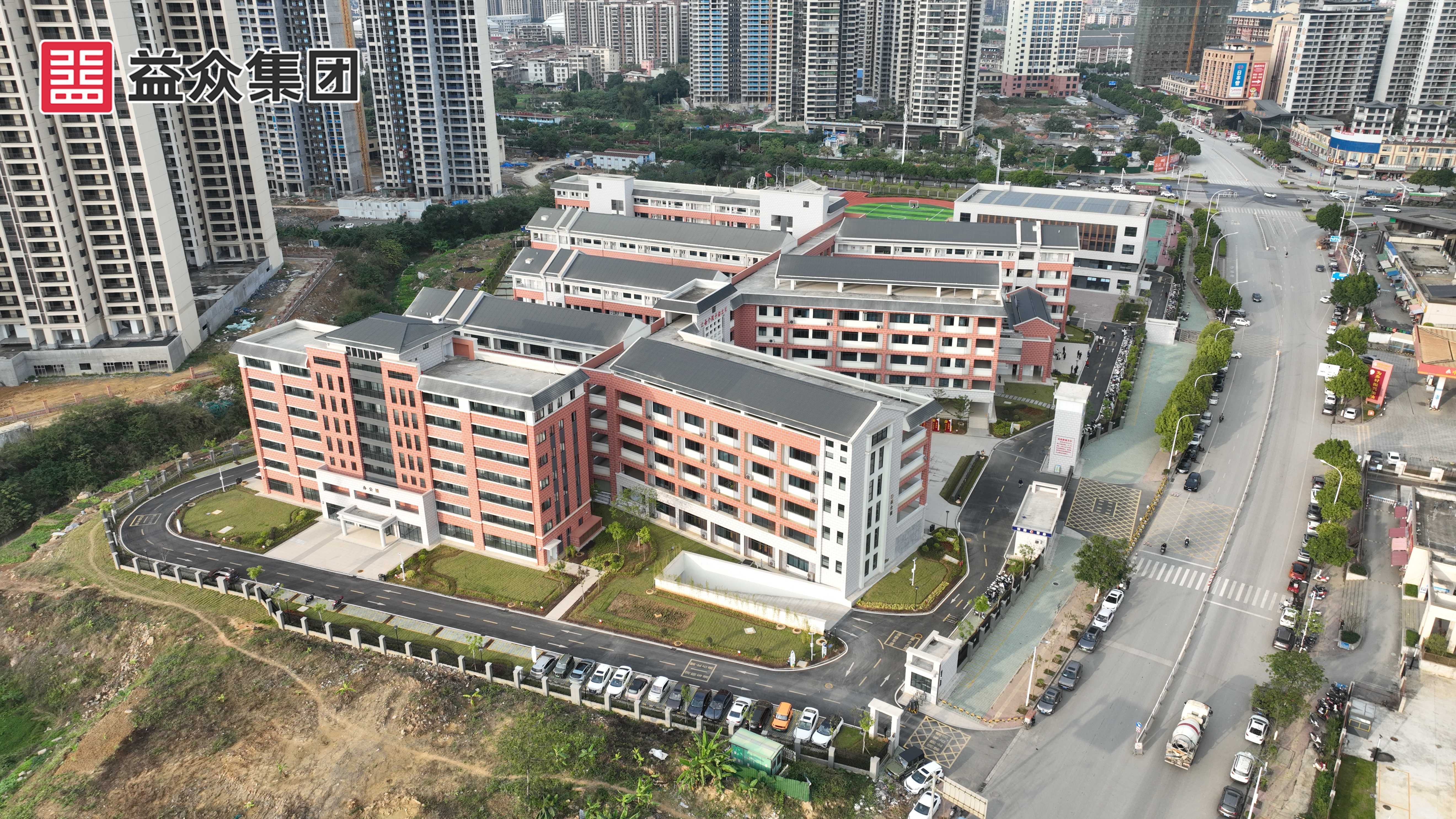 龙景五幼航拍图
